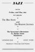 Flyer for The Blue Room from 1953
