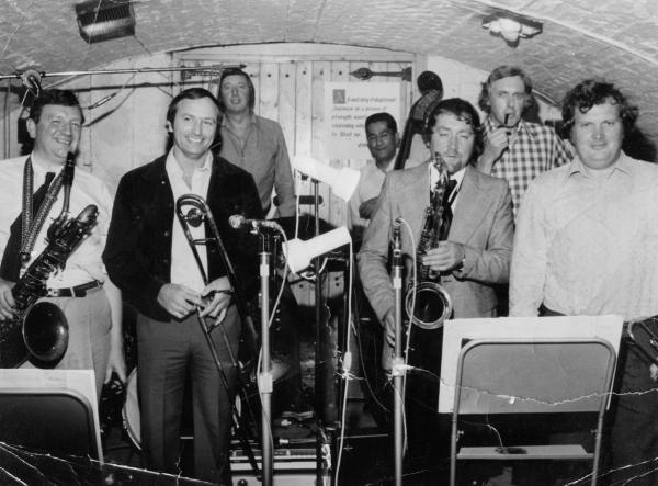 Gordon Robinson Septet, Warren Bulkley Jazz Club, Stockport, 1978?