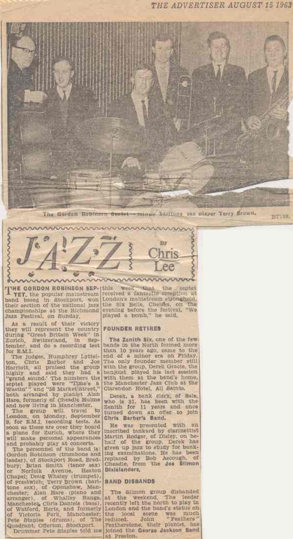 Stockport Advertiser 15th August 1953