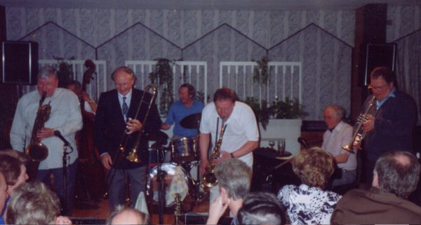 Gordon Robinson Septet Reunion - Bamboo Club, Hazel Grove, Stockport, 1990