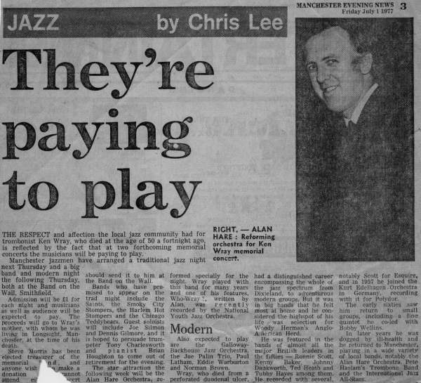 Manchester Evening News&nbsp;1st July 1977
